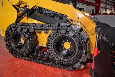 skid steer wheel to track conversion|skid steer track over wheels.